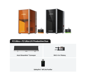 xTool xTool F2 Ultra (Dual) + F2 Ultra UV All-in-one Bundle