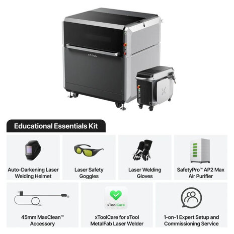 xTool xTool MetalFab 1200W Educational Essentials Kit xTool xTool MetalFab 1200W Educational Essentials Kit