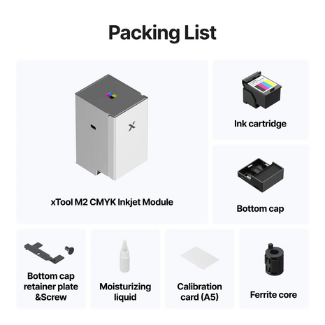 xTool xTool M2 CMYK Inkjet Printing Module xTool xTool M2 CMYK Inkjet Printing Module