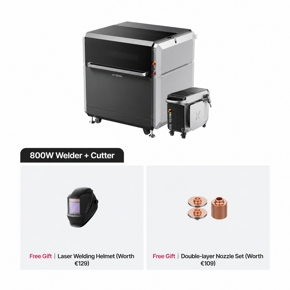 xTool xTool MetalFab Laser Welder and CNC Cutter 800W xTool xTool MetalFab Laser Welder and CNC Cutter 800W