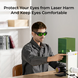 xTool xTool Laser Safety Goggles for 316-460nm, 630-670nm & 800-1080nm Lasers