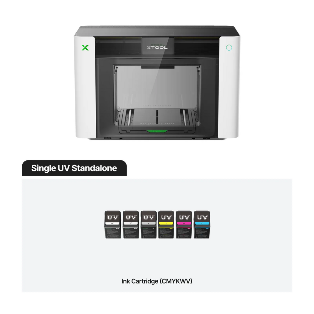 xTool xTool O1 Omni Printer - Single UV Desktop UV Printer for Full-Color Product Personalization xTool xTool O1 Omni Printer - Single UV Desktop UV Printer for Full-Color Product Personalization