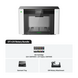xTool xTool O1 Omni Printer - UV&DTG Rotary Bundle for UV Printing, Textile Printing and Round Products