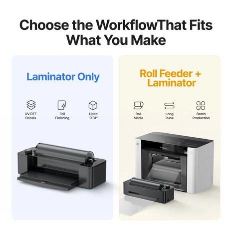 xTool xTool LM1 Laminator for Omni Printer voor UV DTF-transfers en productpersonalisatie