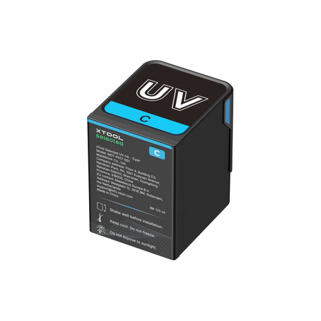 xTool xTool Selected UV Ink for O1 Omni Printer for CMYK, White and Varnish xTool xTool Selected UV Ink for O1 Omni Printer for CMYK, White and Varnish