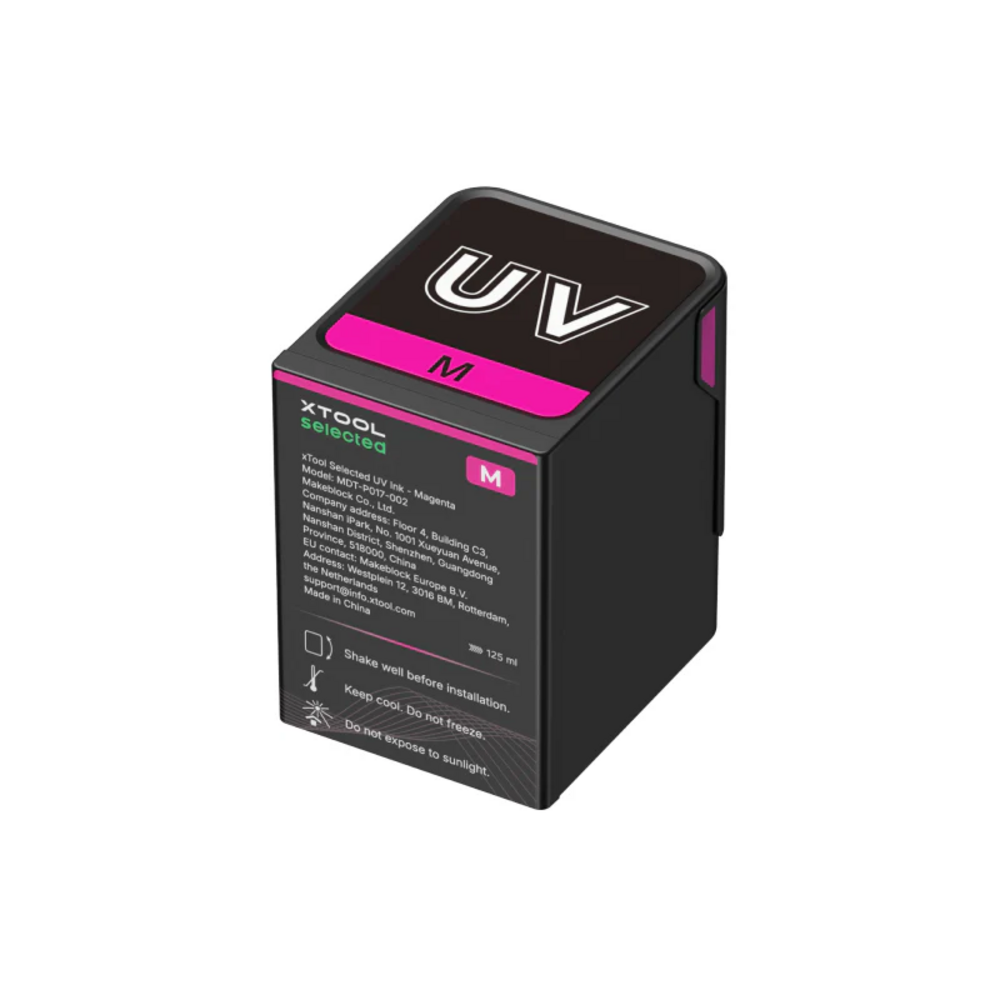 xTool xTool Selected UV Ink for O1 Omni Printer for CMYK, White and Varnish xTool xTool Selected UV Ink for O1 Omni Printer for CMYK, White and Varnish