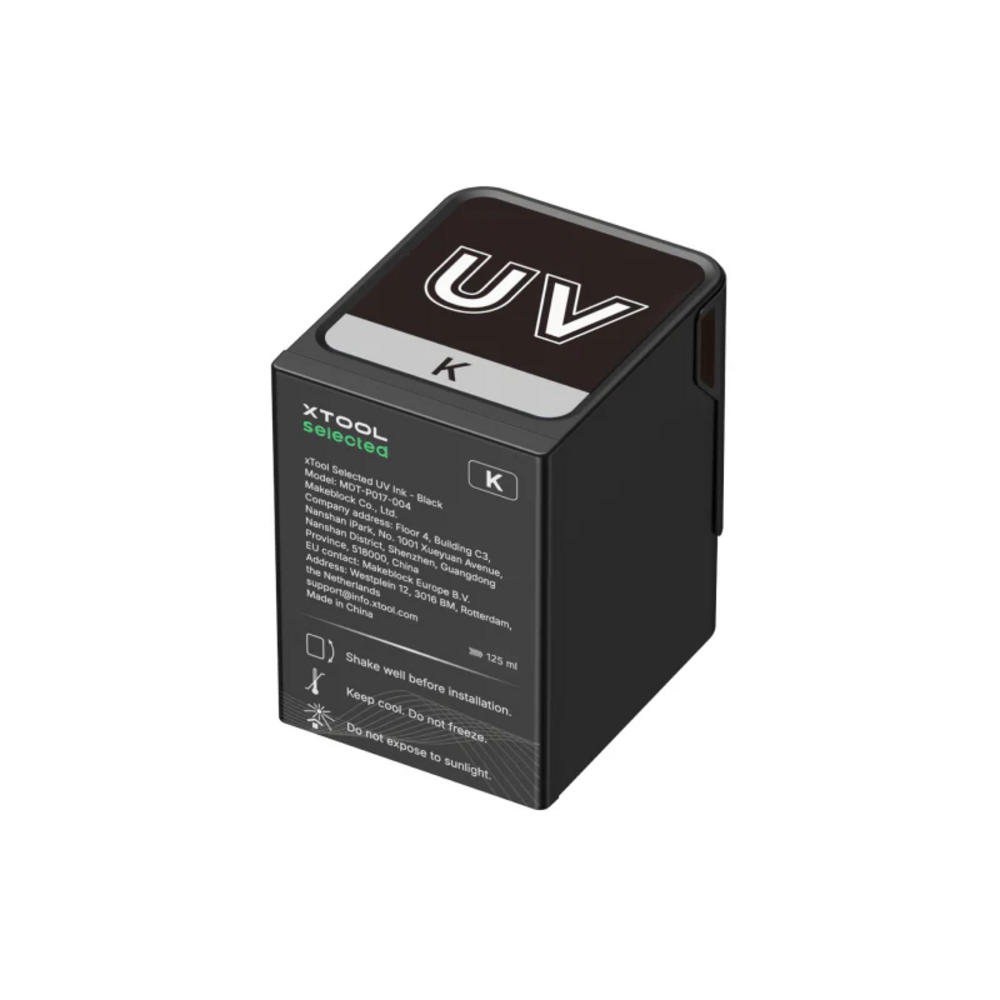 xTool xTool Selected UV Ink for O1 Omni Printer for CMYK, White and Varnish xTool xTool Selected UV Ink for O1 Omni Printer for CMYK, White and Varnish