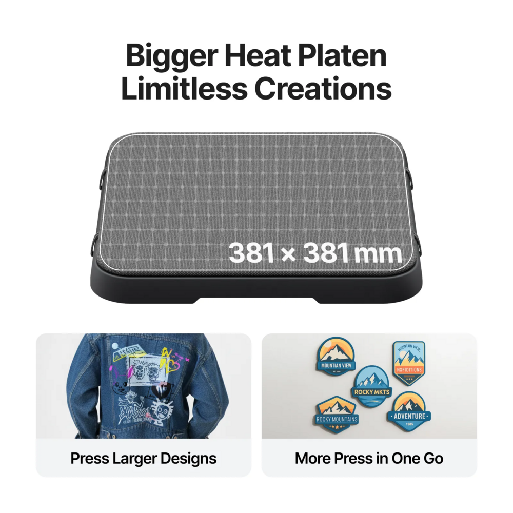 xTool xTool Selected HP2 Automatic Heat Press Demo Model in Original Packaging with 6-Month Warranty xTool xTool Selected HP2 Automatic Heat Press Demo Model in Original Packaging with 6-Month Warranty