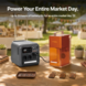 xTool DJI Power 1000 Mini draagbare power station voor xTool lasergraveermachine
