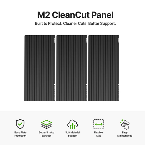 xTool xTool M2 CleanCut Panel for Cleaner Laser Cutting and Baseplate Protection xTool xTool M2 CleanCut Panel for Cleaner Laser Cutting and Baseplate Protection
