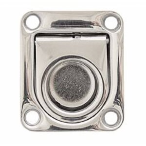 RVS Luikring met veer 50 x 60