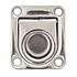 RVS Luikring met veer 50 x 60