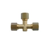 Messing T-Stuk 8 x 8 x 8