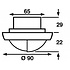 Halve maan Chrome
