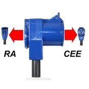CEE Haakse Contrastekker + Stopcontact