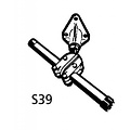 Aansluitset beweegbaar S39