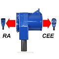 CEE Haakse Contrastekker + Stopcontact