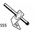 Haakse spiegelbevestiging S55