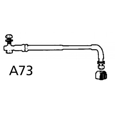 A73 - stuurarm voor Mercury motoren