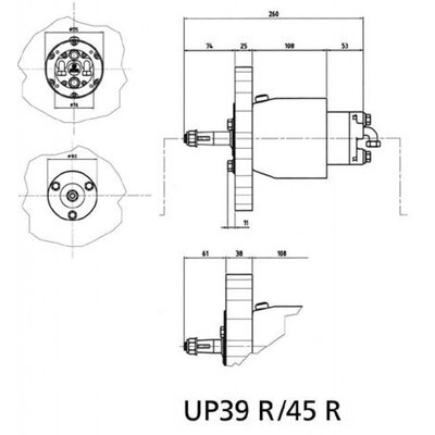 Ultrafflex UP 39R Inbouw