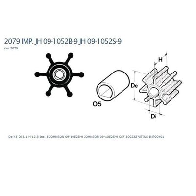 Impeller 7413