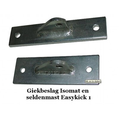 Giekmontage onderdelen