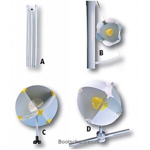 Houder voor Radarreflector 30 cm