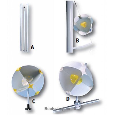 Houder voor Radarreflector 30 cm