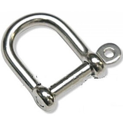 D sluiting Breed RVS