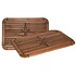 Tafelblad Soft Square teakhout