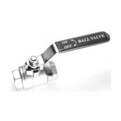 RVS kogelafsluiters