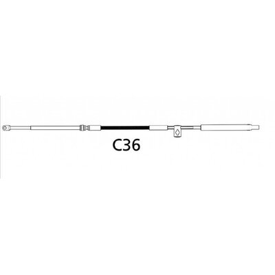 Afstandbedieningskabel Type C36
