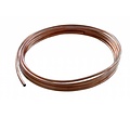 Koperen gasleiding 8 mm