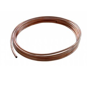Koperen gasleiding 8 mm