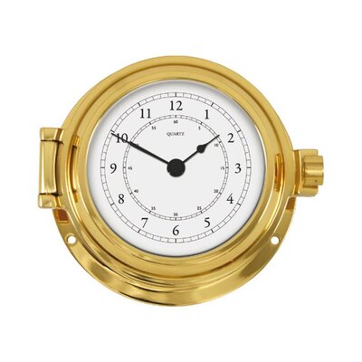 Scheepsklok/ Barometer