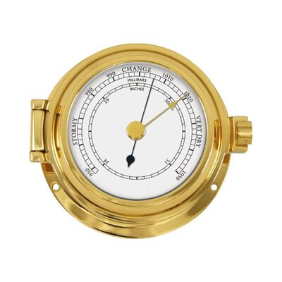Scheepsklok/ Barometer
