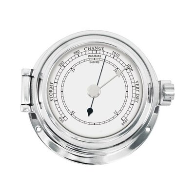 Scheepsklok/ Barometer