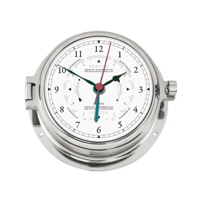 Scheepsklok / Getijdeklok/ Barometer