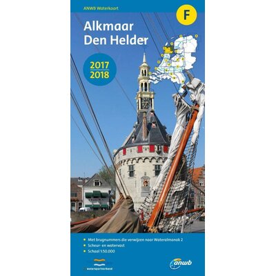 ANWB waterkaart F Alkmaar/Den Helder