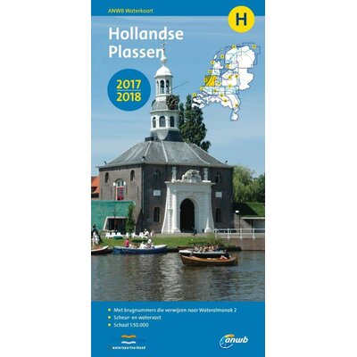 ANWB waterkaart H Hollandse Plassen