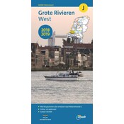 ANWB Waterkaart J: Grote Rivieren West