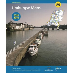 ANWB waterkaart M Limburgse Maas