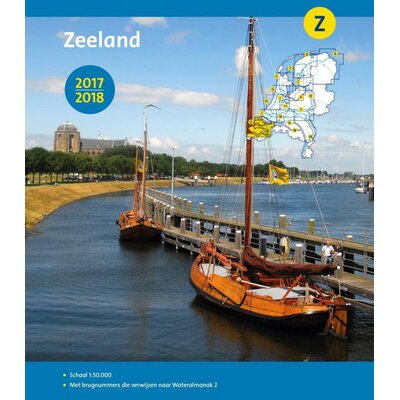 ANWB waterkaart Z Zeeland