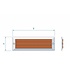 Opstapplaat RVS/Teak