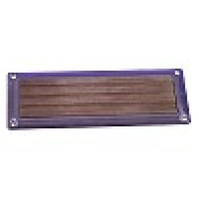 Opstapplaat RVS/Teak