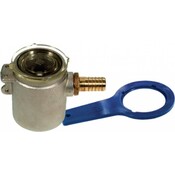 Brons verchroomd Koelwaterfilter