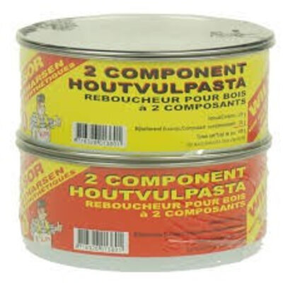Wilsor Houtvulpasta 2 componenten