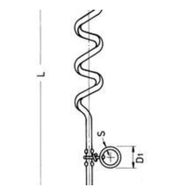 Meerpen rvs draaibaar