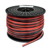 Twinkabel zwart/rood