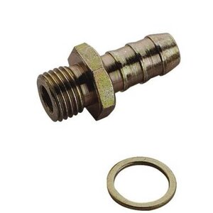 Brandstoffilteraansluitset 8mm recht